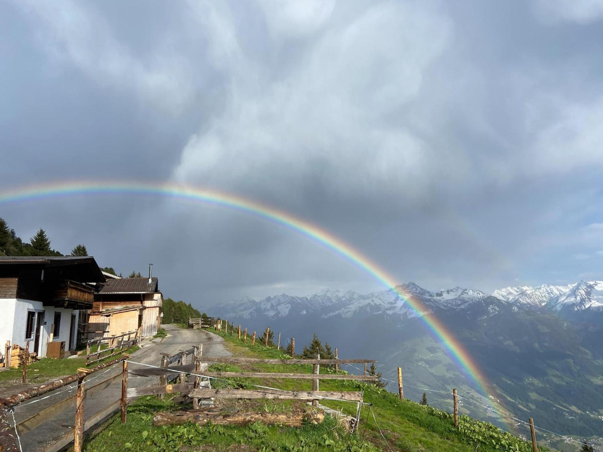 New Holiday Home On The Alm With Terrace And Balcony Zellberg Exteriér fotografie